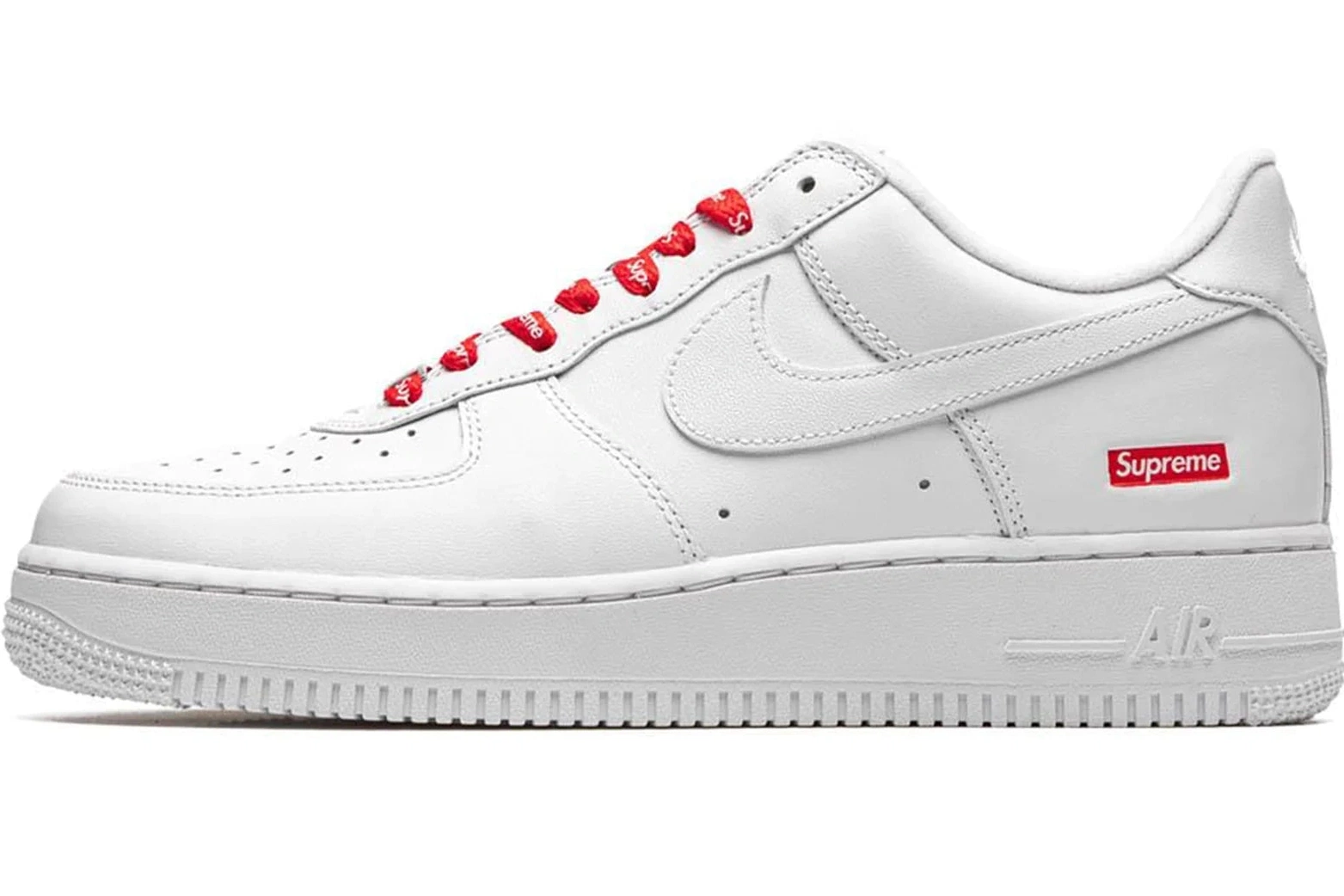 1 Supreme White Low Force Nike Air 0819